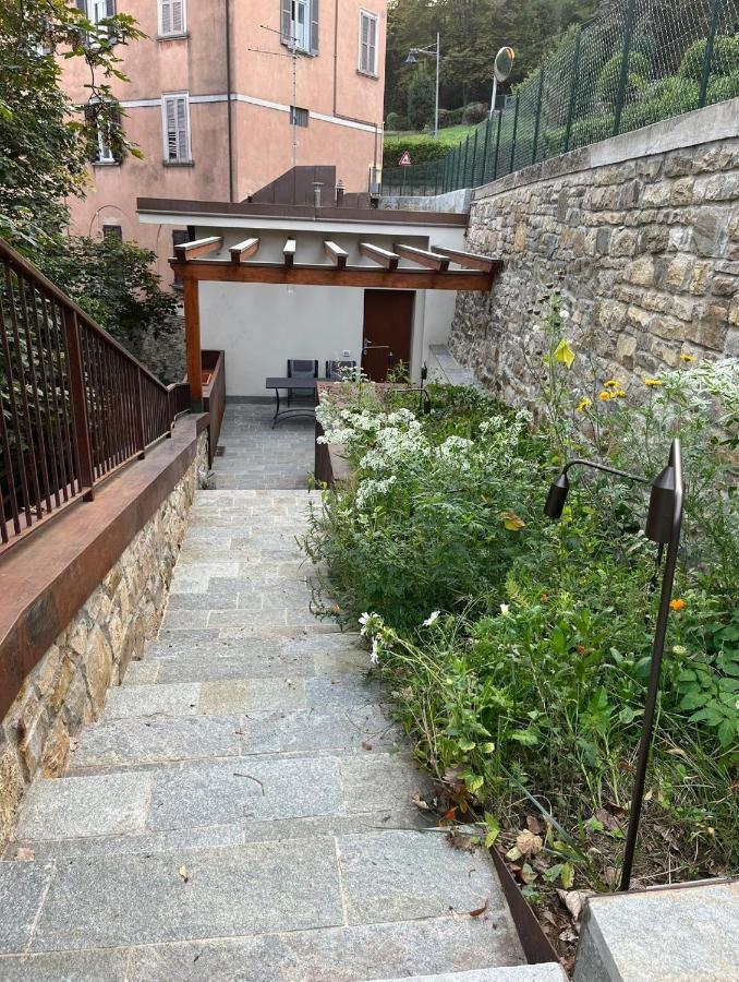 Апартаменты Verde Rame In Citta' Alta Con Garage Charme E Relax Бергамо Экстерьер фото